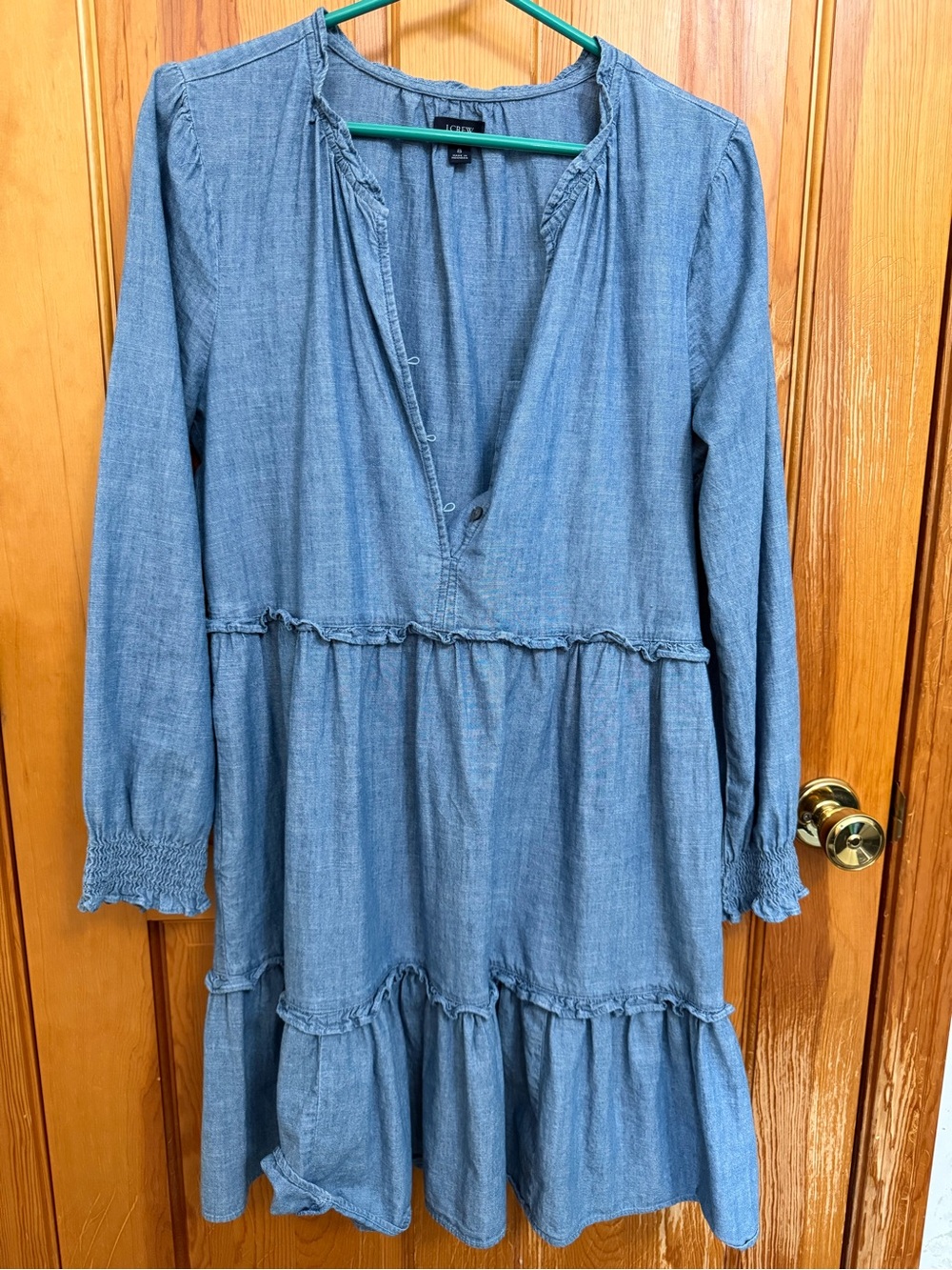 J crew chambray dress